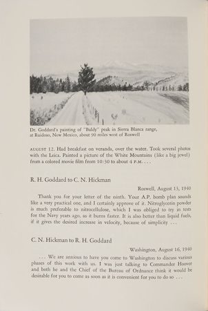 Lot #6018 Robert H. Goddard?s Personally Hand-Painted Artwork - Image 5