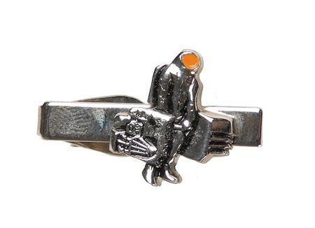 Lot #6304 Alan Bean’s Apollo 12 Lunar Orbit-Flown ALSEP Tie Clip - Image 1
