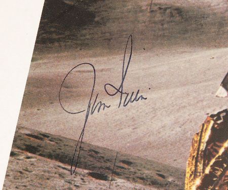 Lot #6392 Jim Irwin Oversized Signed Photograph - Image 2