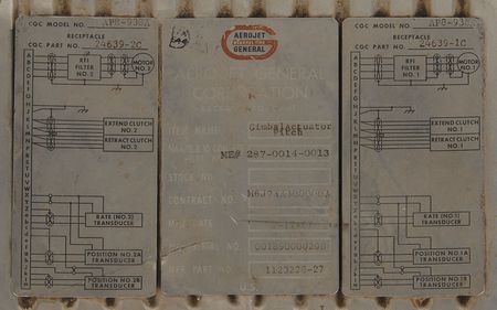 Lot #6139 Apollo Command Service Module (CSM) Pitch Actuator - Image 3