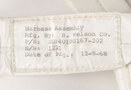 Lot #6448 Skylab 4 Flown Dual Life Vest Assembly ‘Water Wings’ - Image 4