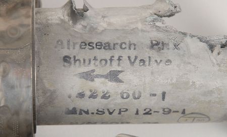 Lot #6080 Liberty Bell 7 Flown and Recovered ?Shutoff Valve? - Image 4
