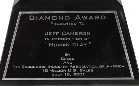 Lot #725 Creed Award - Image 2