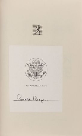 Lot #193 Ronald Reagan Book - Image 1