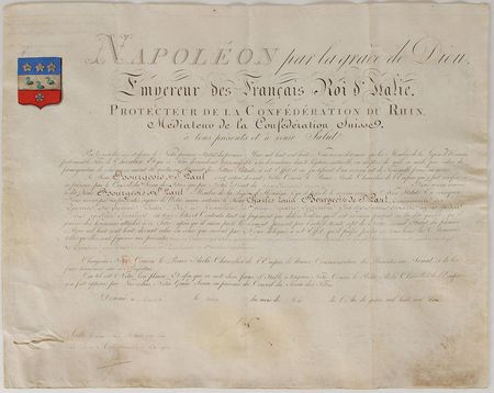 Lot #274 Napoleon: Impressive Legion of Honor order from Napoleon - Image 1