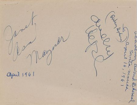 Lot #854 Female Entertainers: Headlined by Sharon Tate, Audrey Hepburn, and Judy Garland - Image 1