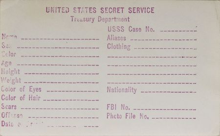 Lot #33 Jack Ruby Original Mug Shot Photograph: Rare original mug shot from November 24 - Image 2
