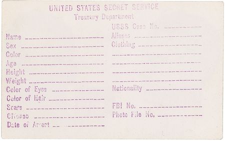 Lot #28 Lee Harvey Oswald Original Mug Shot Photograph: Original Dallas Police mug shot - Image 2