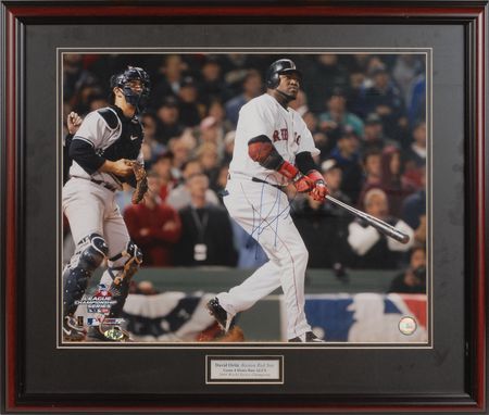 Lot #953 David Ortiz Signed Photographs - Image 1