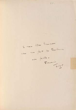 Lot #626 Francis Poulenc Sheet Music - Image 2