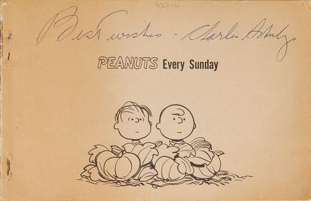 Lot #502 Charles Schulz Book - Image 1