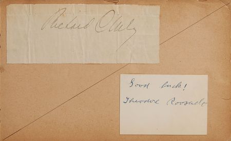 Lot #87 Theodore Roosevelt and Grover Cleveland Autograph Album - Image 1