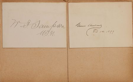 Lot #87 Theodore Roosevelt and Grover Cleveland Autograph Album - Image 2