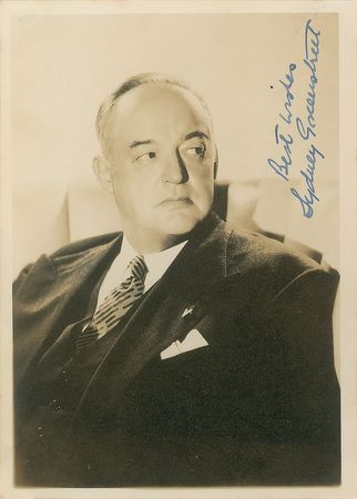 Lot #836 Casablanca: Greenstreet and Rains Signed Photograph - Image 1
