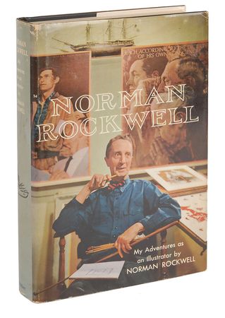 Lot #481 Norman Rockwell Book - Image 2