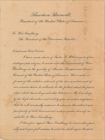 Lot #91 Theodore Roosevelt Typed Letter Signed - Image 2