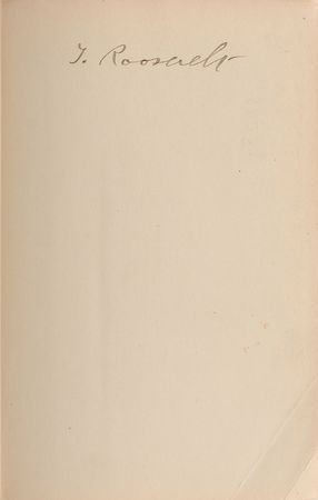 Lot #89 Theodore Roosevelt: Writings on the control and rights of liberty - Image 1