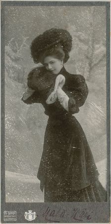Lot #291 Mata Hari: Beautiful twice-signed portrait of the exotic dancer-turned-spy - Image 1