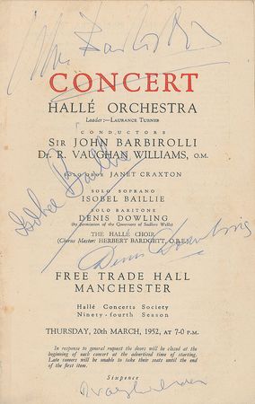 Lot #679 Ralph Vaughan Williams Group Lot - Image 1