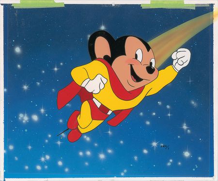 Lot #519 Mighty Mouse Cel - Image 1