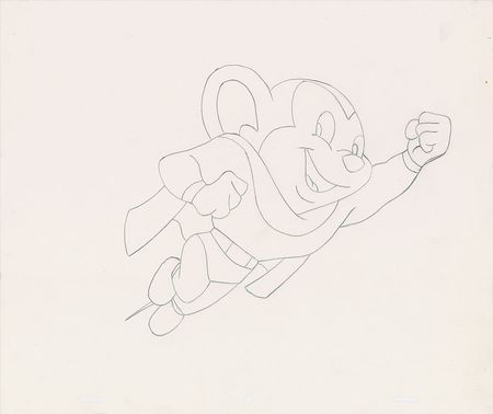 Lot #519 Mighty Mouse Cel - Image 2