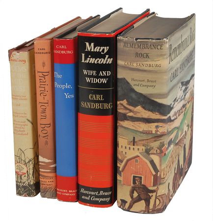 Lot #601 Carl Sandburg Books - Image 1