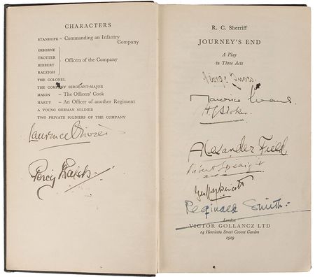 Lot #872 Journey?s End Book - Image 1