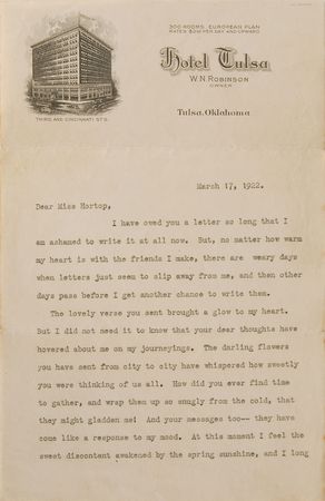 Lot #242 Helen Keller: “How happy we can be anywhere if we can only touch a flower or enjoy the leafy music of a tree” - Image 1