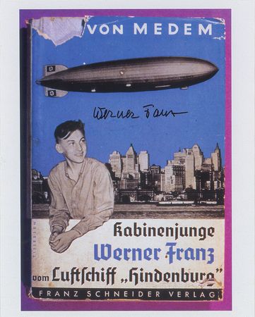 Lot #400 Hindenberg: Werner Franz Signed Photograph - Image 1