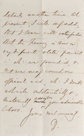 Lot #305 Benjamin Disraeli Handwritten Letter Signed - Image 4