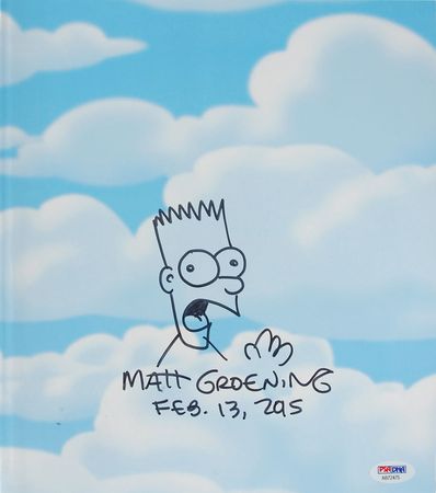 Lot #499 Matt Groening Book - Image 1