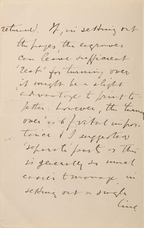 Lot #617 Edward Elgar Handwritten Letter Signed - Image 2