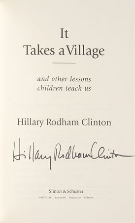 Lot #215 Hillary Clinton Book - Image 1