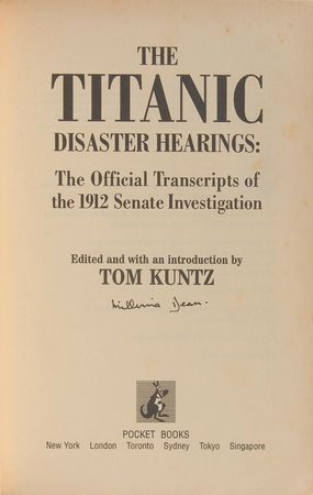Lot #339 Titanic Books - Image 2