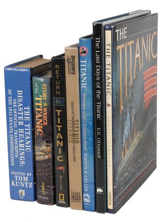 Lot #339 Titanic Books - Image 8
