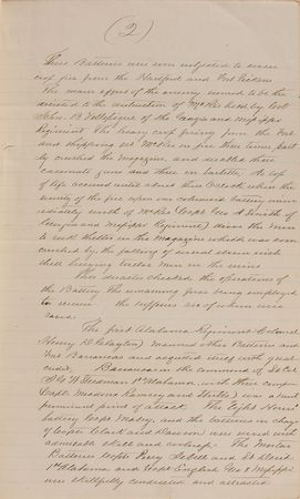 Lot #357 Adley H. Gladden: Report on the Battle of Pensacola - Image 2