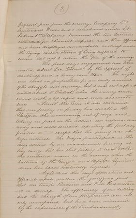 Lot #357 Adley H. Gladden: Report on the Battle of Pensacola - Image 3