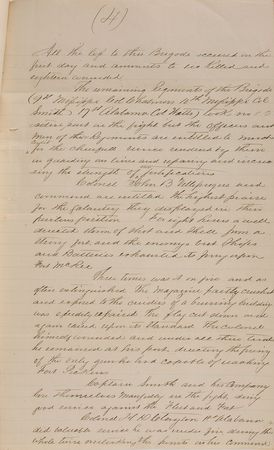 Lot #357 Adley H. Gladden: Report on the Battle of Pensacola - Image 4