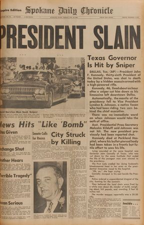 Lot #39 John F. Kennedy Assassination Newspapers Bound Newspapers - Image 5
