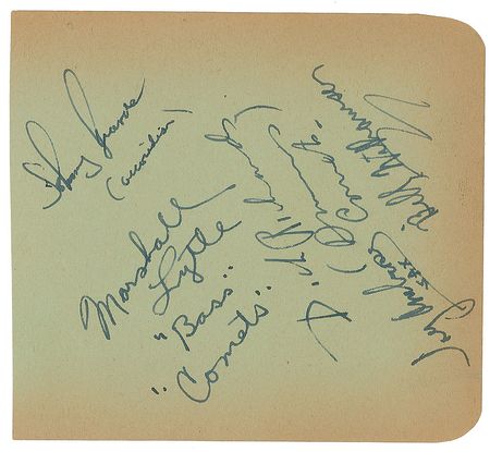 Lot #746 Bill Haley and His Comets Signatures - Image 2