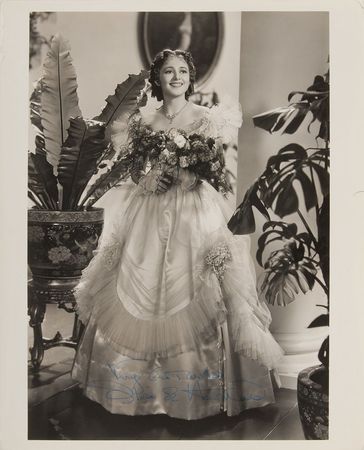 Lot #846 Olivia de Havilland Signed Photograph - Image 2