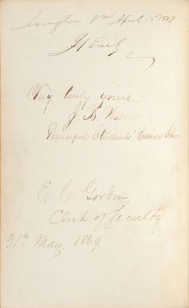 Lot #360 Robert E. Lee and Jubal Early: Exquisite 1869 autograph album featuring Lee and Early - Image 2