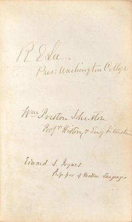 Lot #360 Robert E. Lee and Jubal Early: Exquisite 1869 autograph album featuring Lee and Early - Image 1