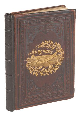 Lot #360 Robert E. Lee and Jubal Early: Exquisite 1869 autograph album featuring Lee and Early - Image 3