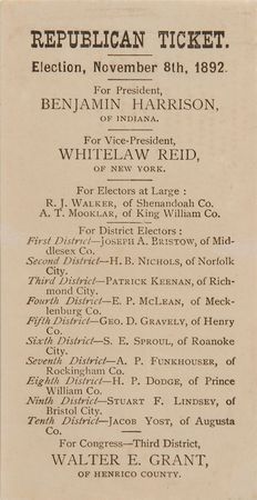 Lot #144 Benjamin Harrison - Image 2