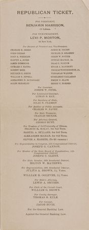 Lot #144 Benjamin Harrison - Image 3