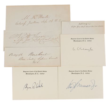Lot #337 Supreme Court Group Lot - Image 1