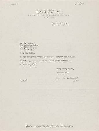 Lot #825 Actors and Actresses Signed Documents - Image 7