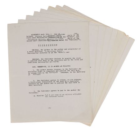 Lot #825 Actors and Actresses Signed Documents - Image 22