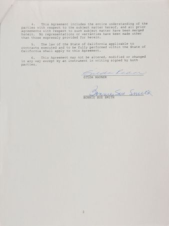 Lot #839 Comedians Signed Documents - Image 6